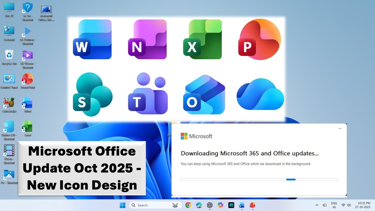 Последнее обновление Microsoft Office 365 за октябрь 2025 г. &mdash; новый дизайн значков и изменения в...
