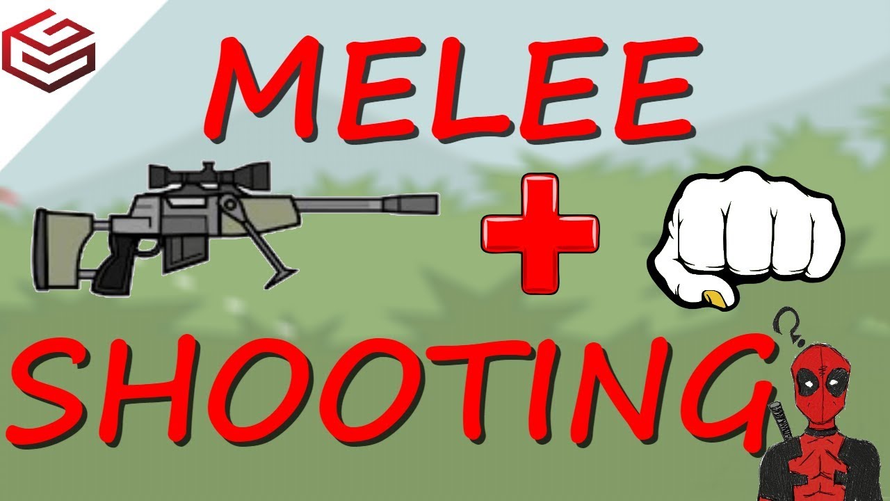 DA2 MiniMilitia Sniper Melee Shooting Tutorial #1