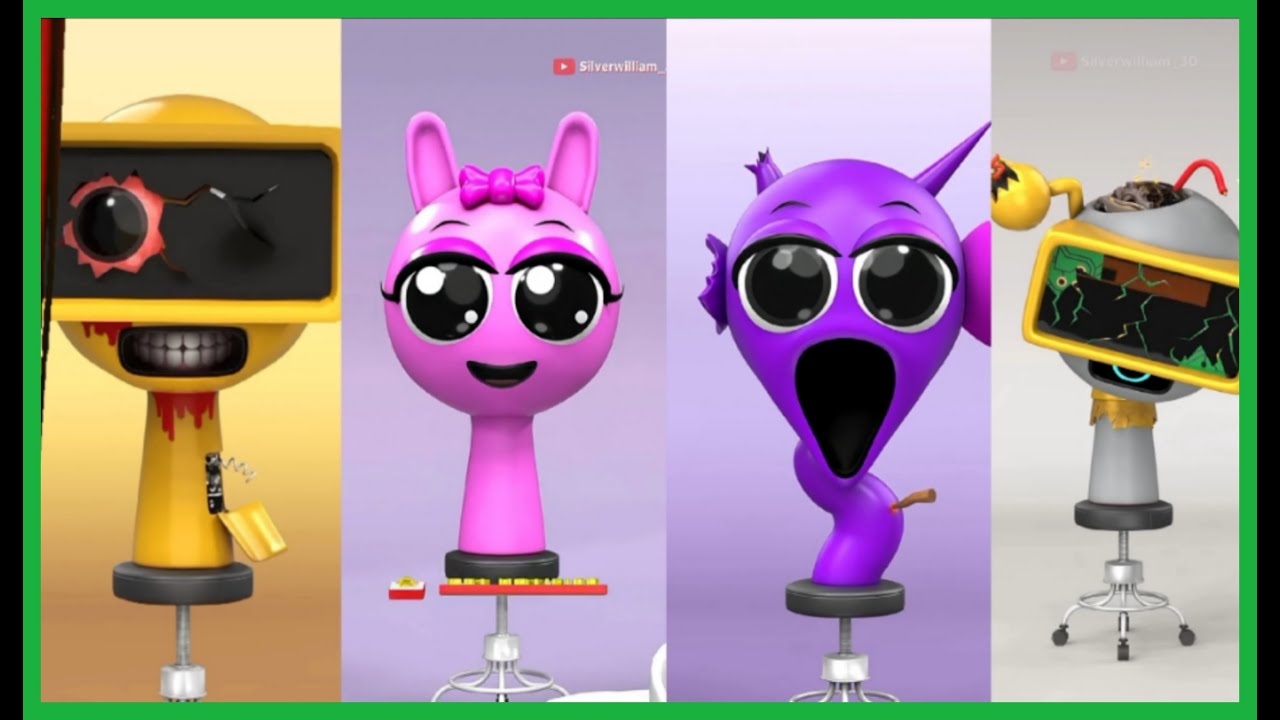 SPRUNKI Incredibox HELP! | Tiles Hop EDM