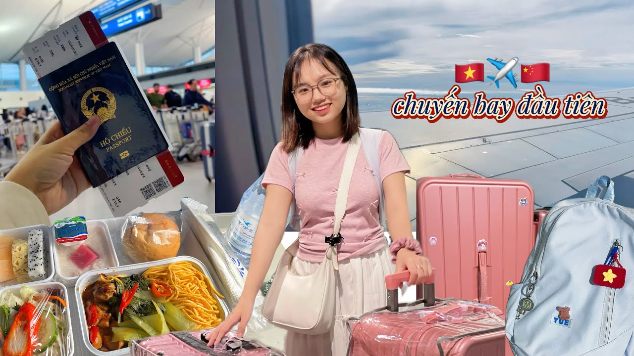 #1 | Chuyến bay đầu tiên 🇻🇳✈️🇨🇳 | DU HỌC TRUNG QUỐC