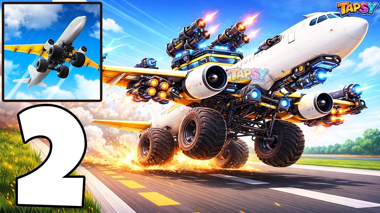 ✈️Angry Plane Gameplay Walkthrough Part 2 - Furious Sky Combat (Android,iOS)