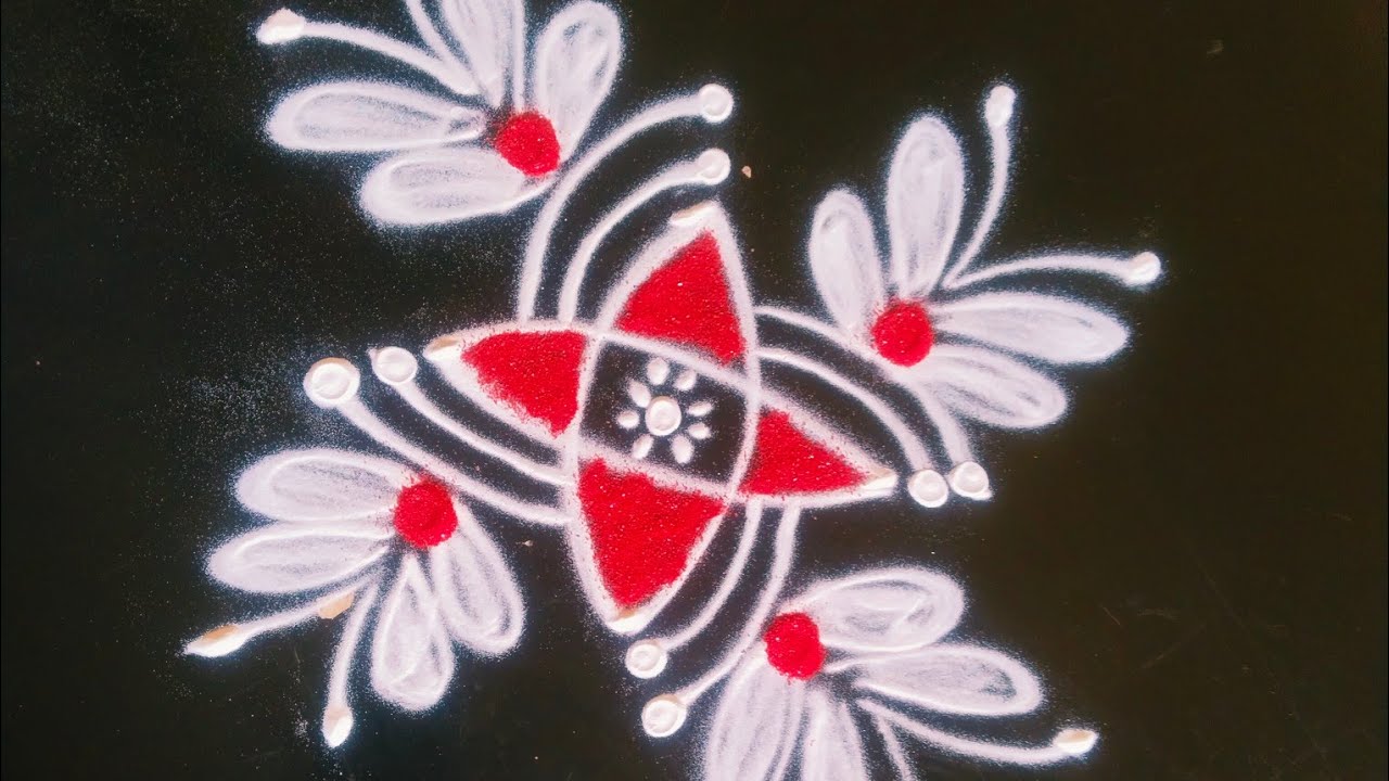 Chinna muggulu for begeneers in Telugu by Nagalakshmi
