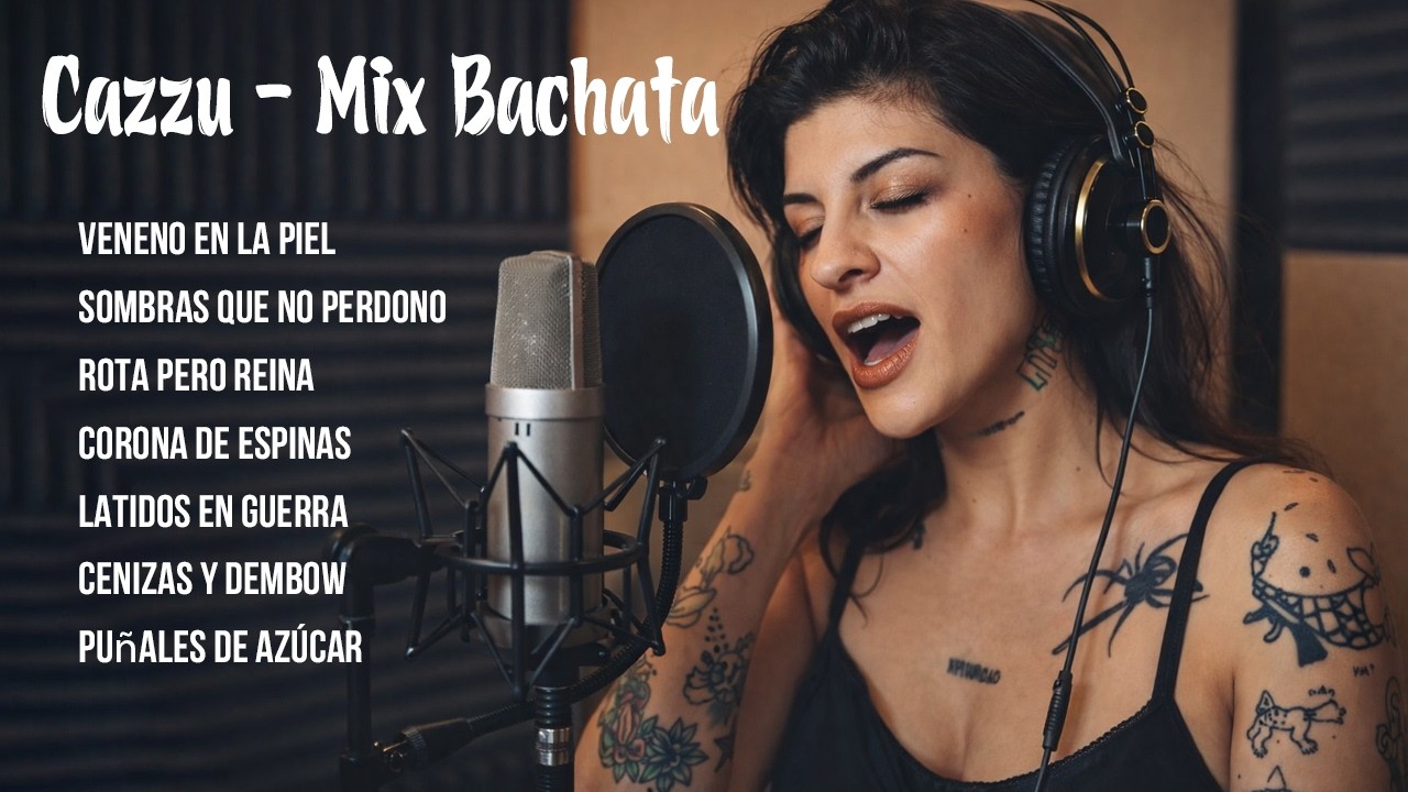 Cazzu - Mix Bachata (Veneno en la Piel, Sombras que No Perdono, Rota Pero Reina )