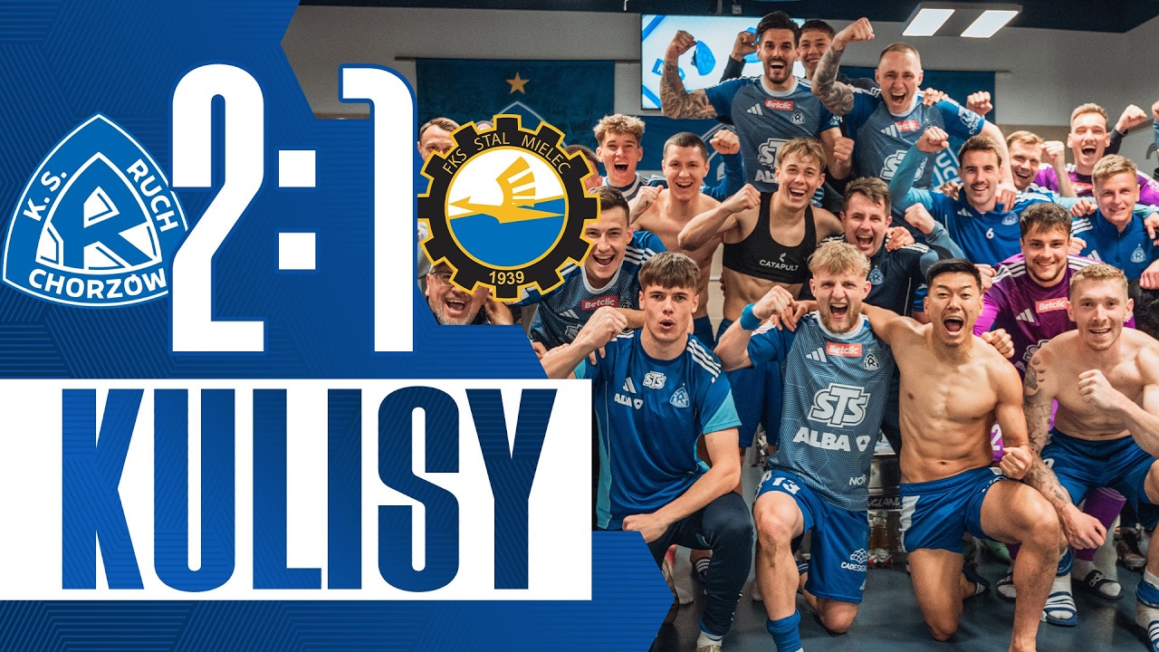 KULISY: Ruch Chorzów 2-1 Stal Mielec (14.03.2026)