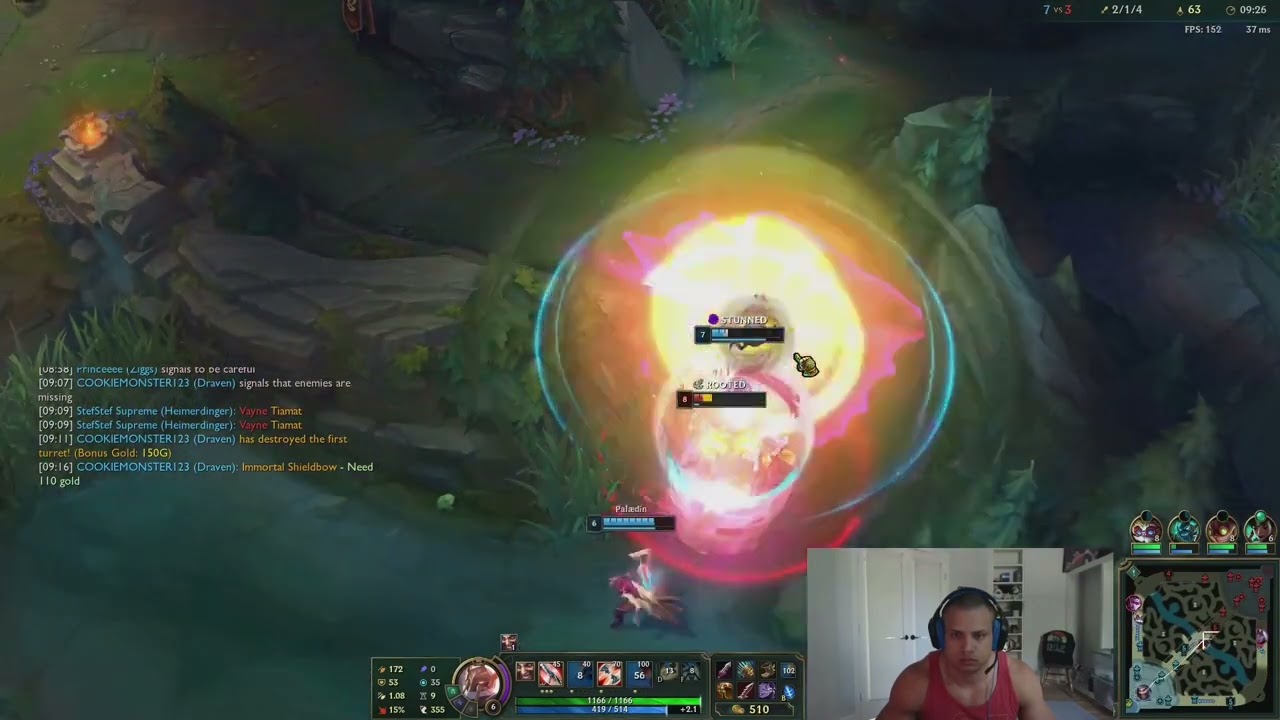 loltyler1 Draven carry