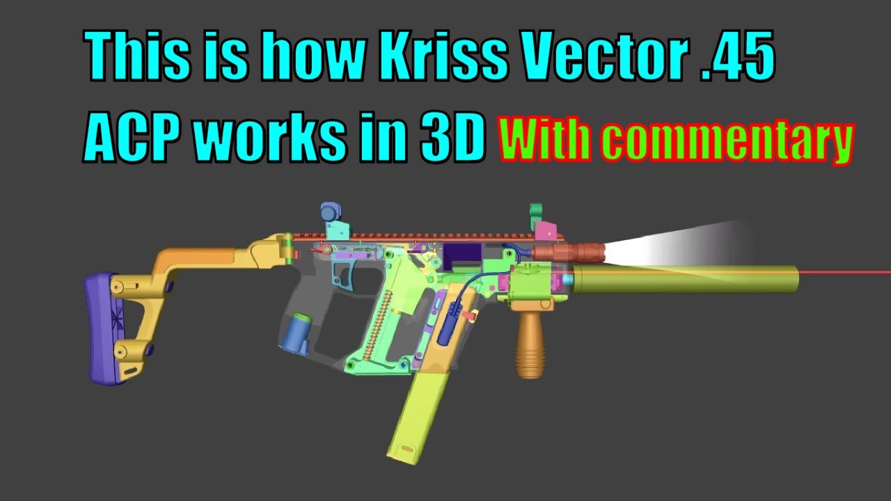 This is how Kriss Vector .45 ACP works | WOG | with commentary