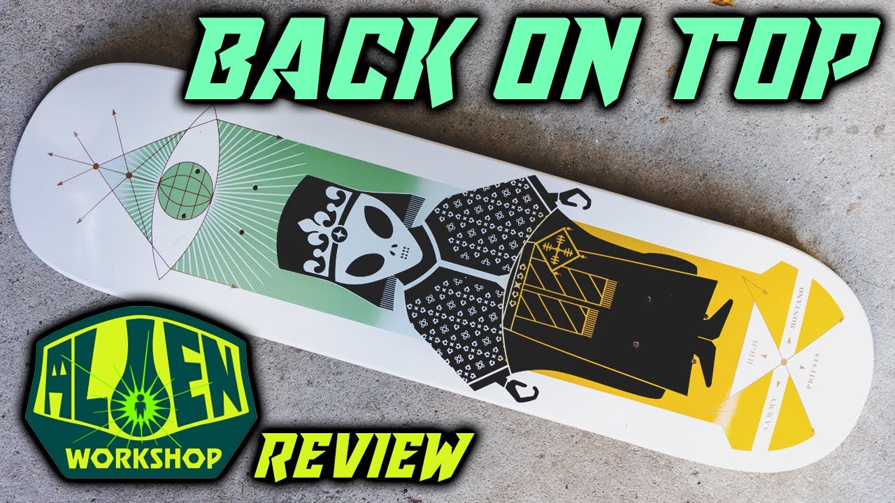 UNDERRATED SKATE DECK!?? Alien Workshop Skateboards Review