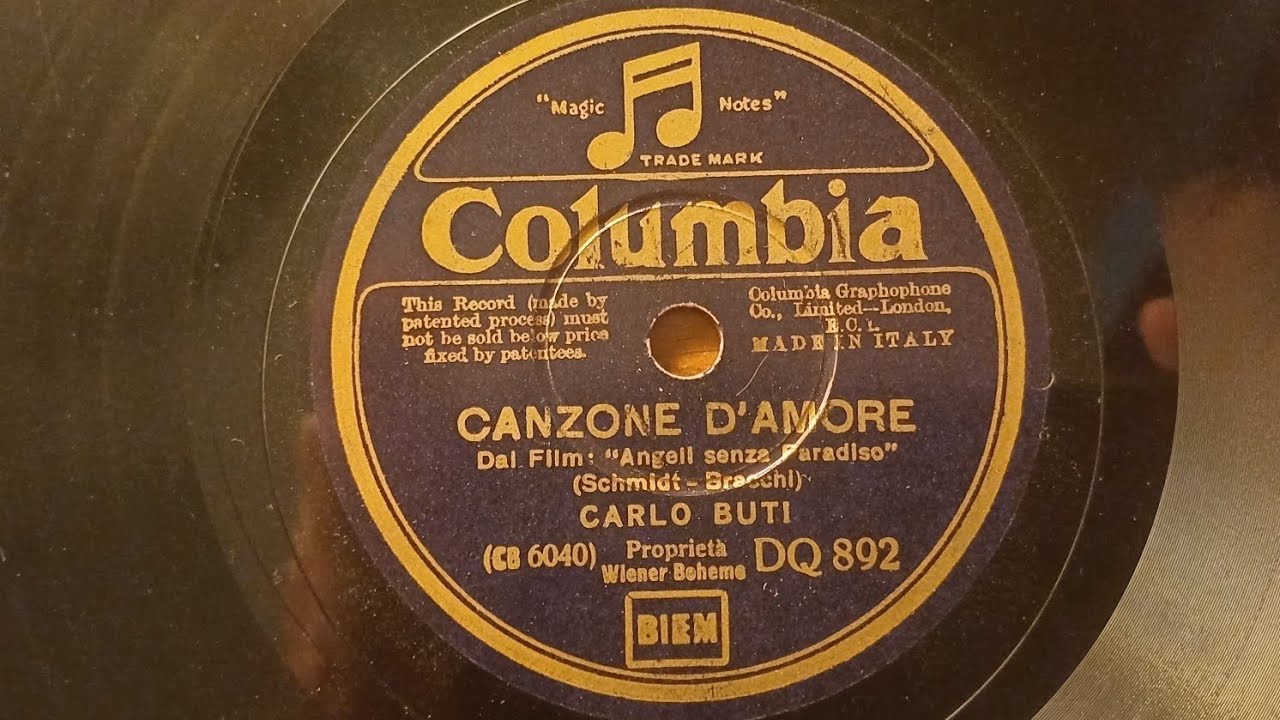 Canzone d'amore- Carlo Buti