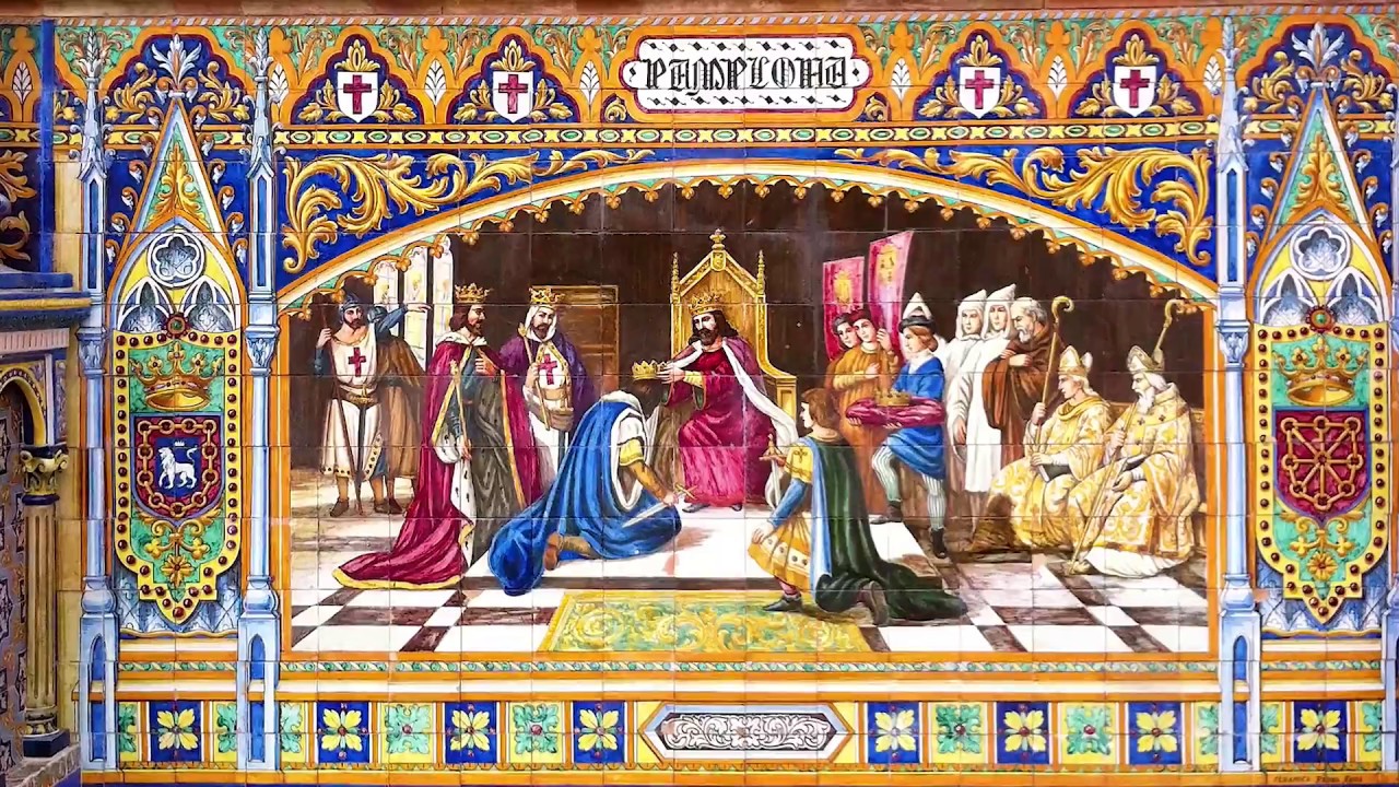 Plaza de España Sevilla Bancos de Cerámica 46 Provincias Españolas