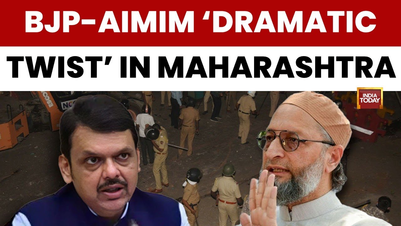 Unusual Alliance in Akola as BJP and AIMIM Team Up For Local Polls | India Today