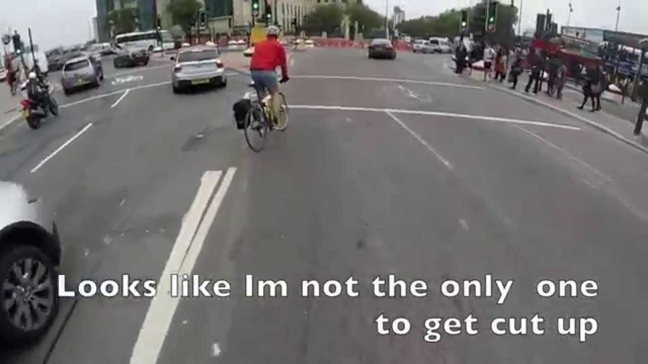 Cycling, commuting, dangers, idiot drivers in London