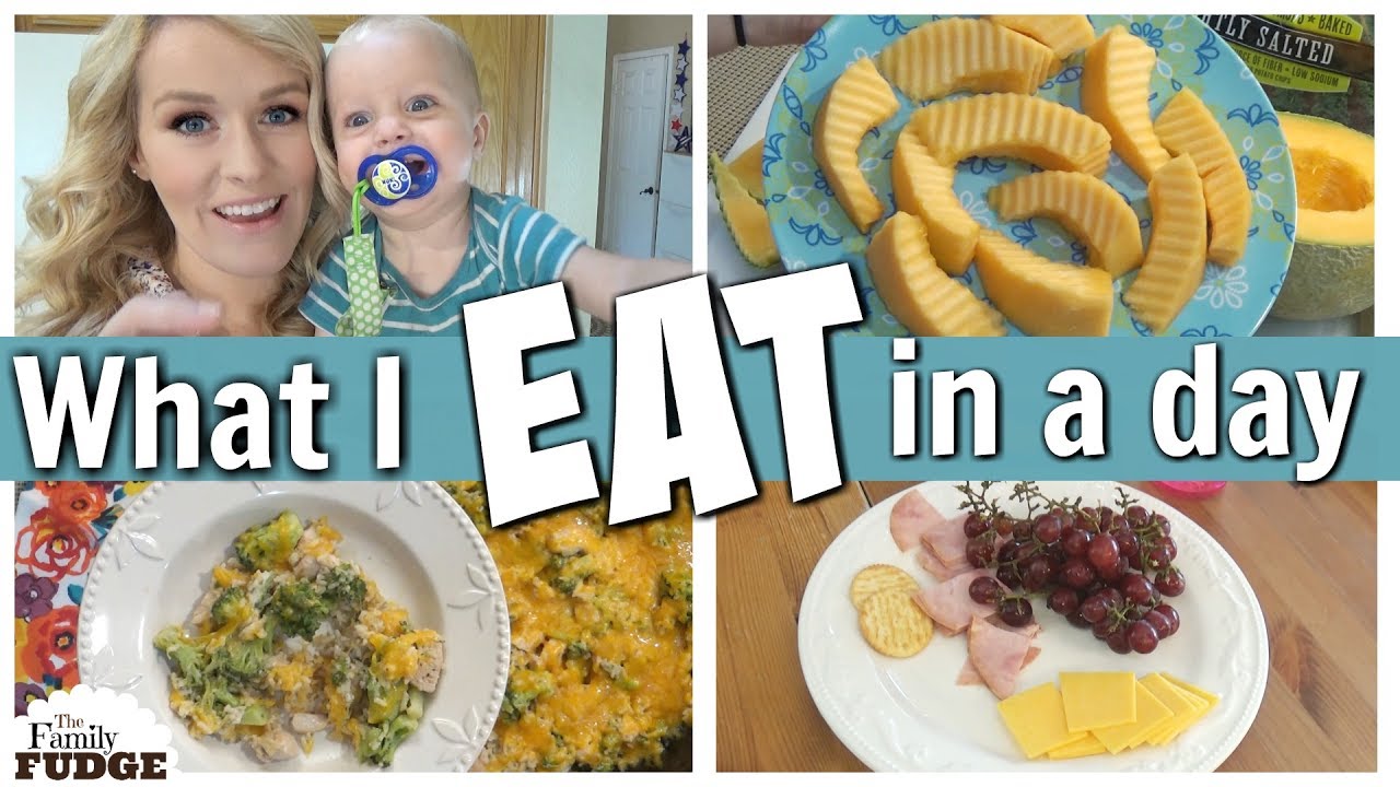WHAT I EAT IN A DAY || Stay at Home Mom of 4 || The Family Fudge