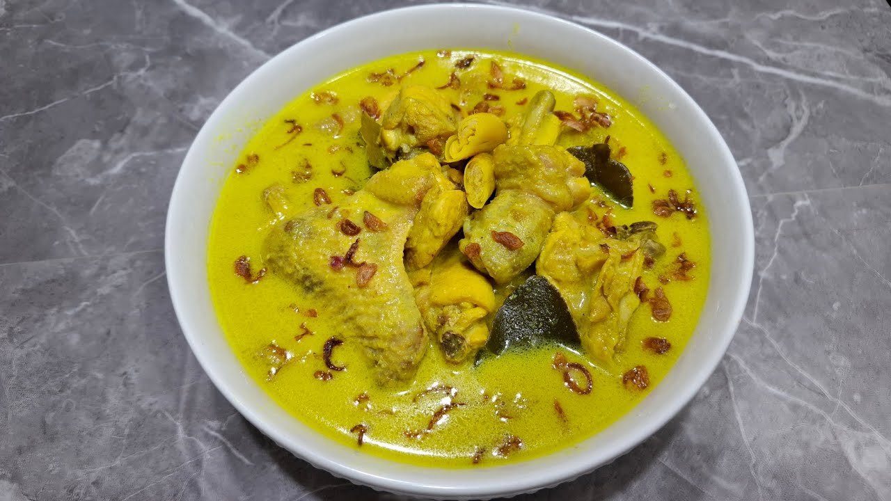 Cara membuat resep OPOR AYAM LEBARAN Yang Enak Banget