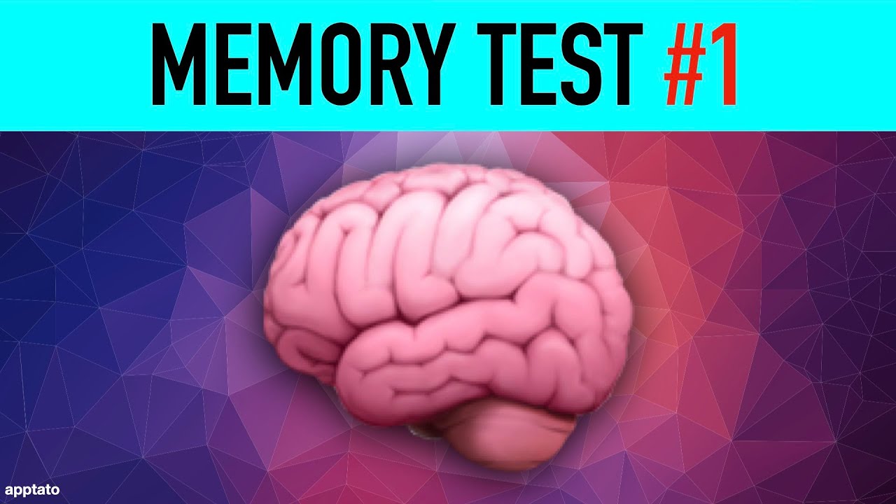 MEMORY TEST GAME #1 - Memorize 3 Pictures & Answer 5 Questions | Brain Training Games
