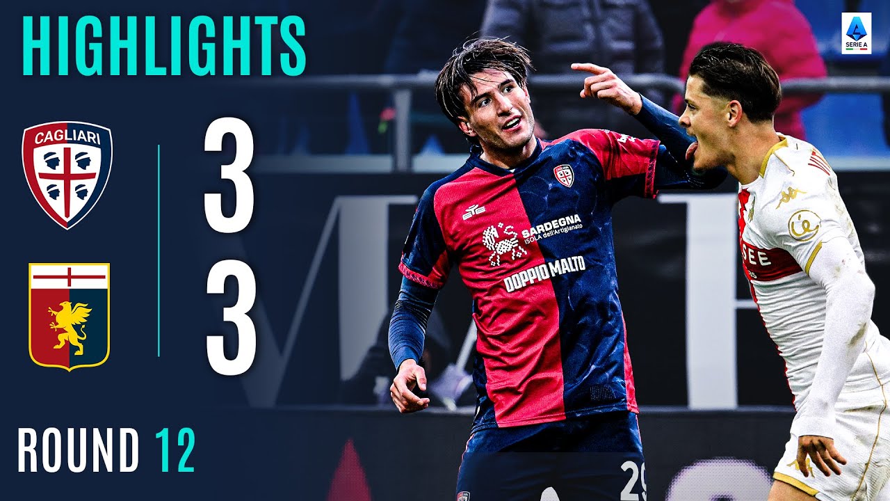CAGLIARI-GENOA 3-3 | HIGHLIGHTS | Absolute Thriller In Sardinia! | Serie A 2025/26