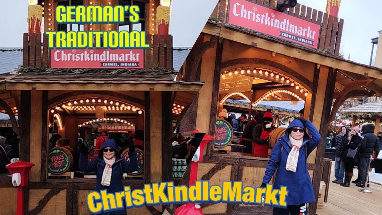 Traditional German ChristKindlMarkt | Carmel, Indiana 2022 | 