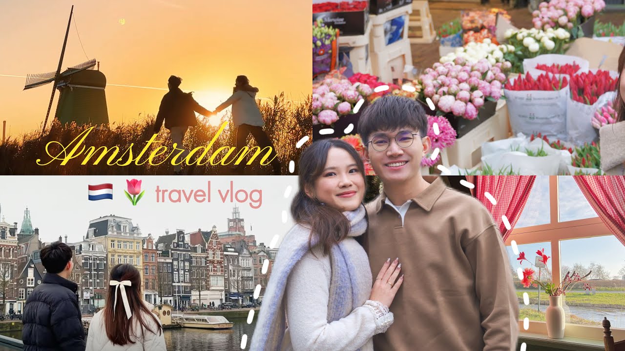 🇳🇱 have yourself a cosy little christmas in amsterdam 🎄🌷| travel vlog