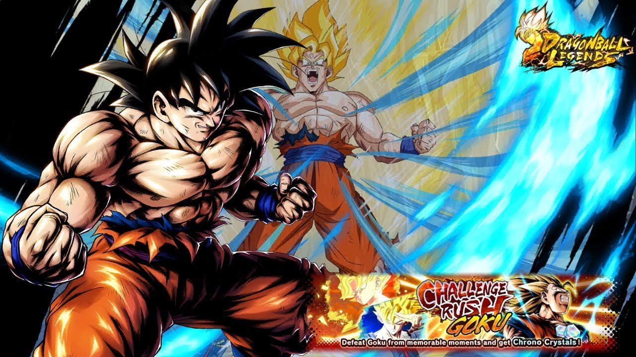 Dragon Ball Legends Challenge Rush Goku (Battle 5) (No boost Units)