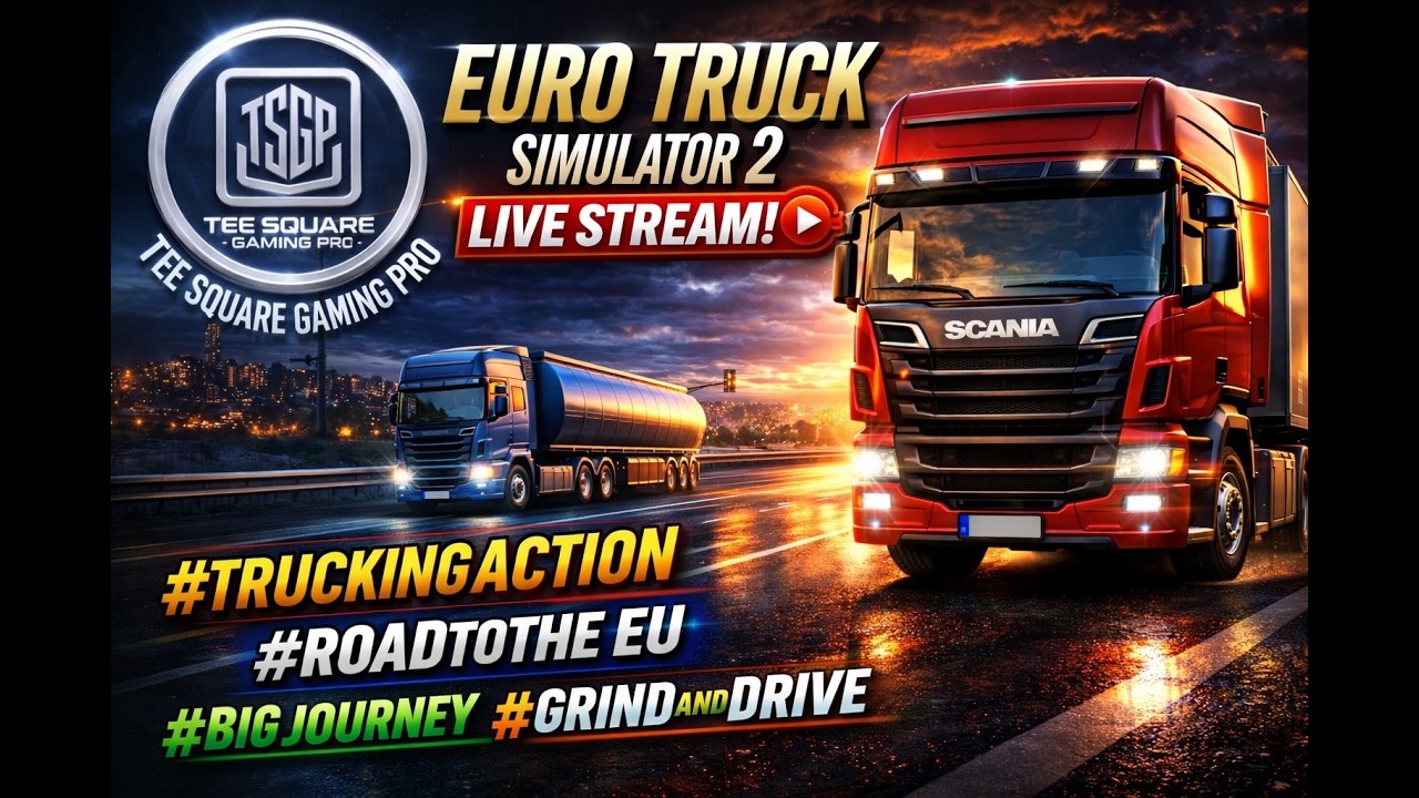 🚛 Euro Truck Simulator 2 LIVE 🚨 Long Haul Journey Across Europe | Relaxing Trucking Gameplay