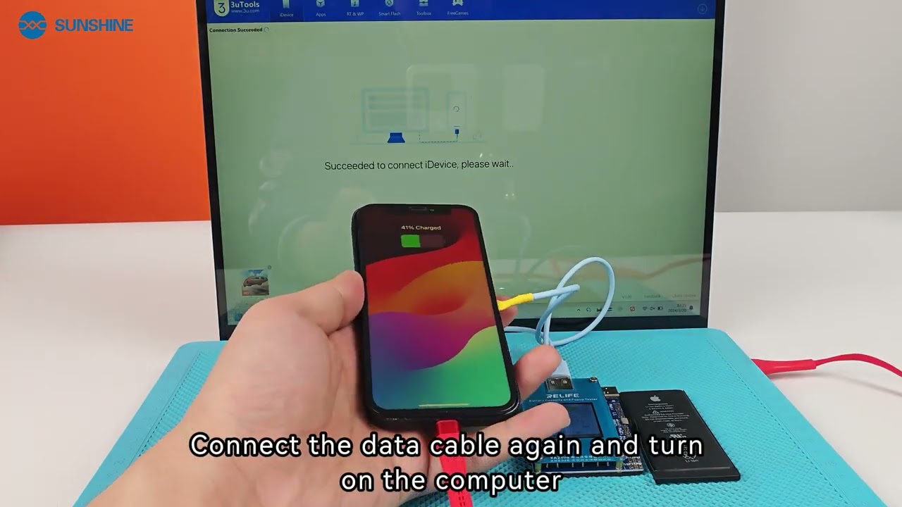 RELIFE XA2 Pro Tester IOS17.4 Cable-Free Repair for Phone battery health