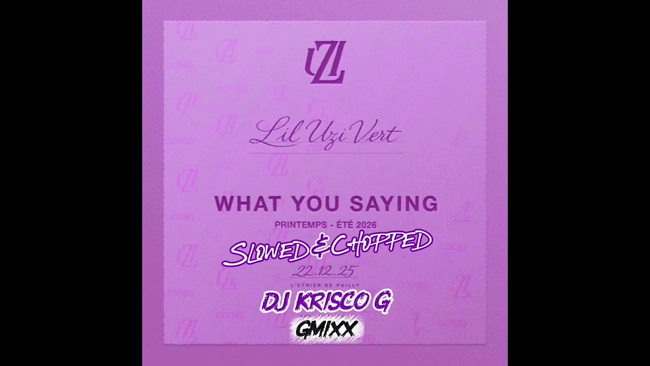 Lil Uzi Vert - What You Saying (Slowed & Chopped) [Loop]