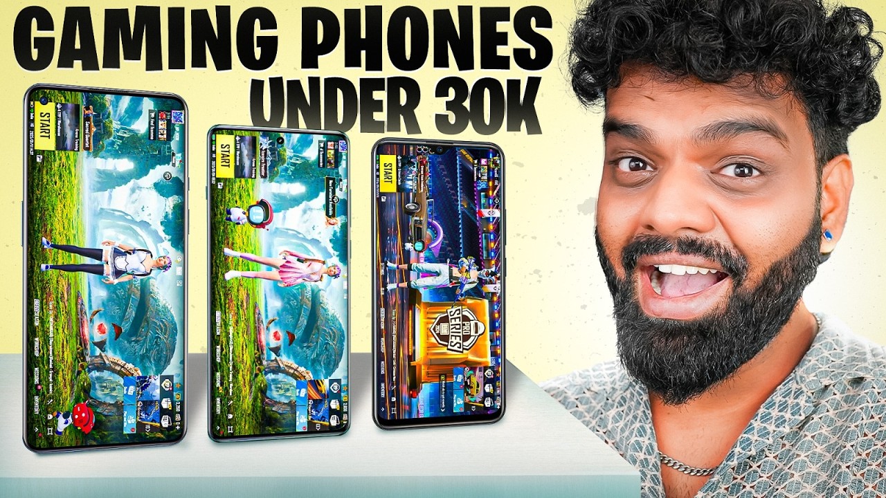 Top Gaming Phones Under ₹30,000 for Ultimate Performance