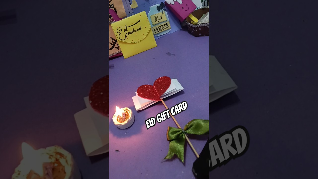 Best Last minute EID MUBARAK Greeting Card #shorts #eidgreetingcard #viralshorts