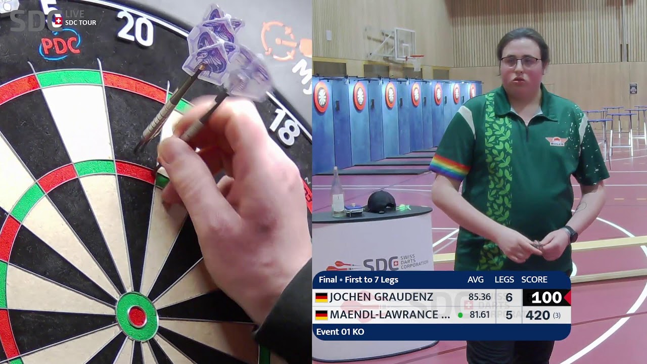 MyDarts.ch SDC Tour Event 01 - 2025 LIVE aus Hausen AG