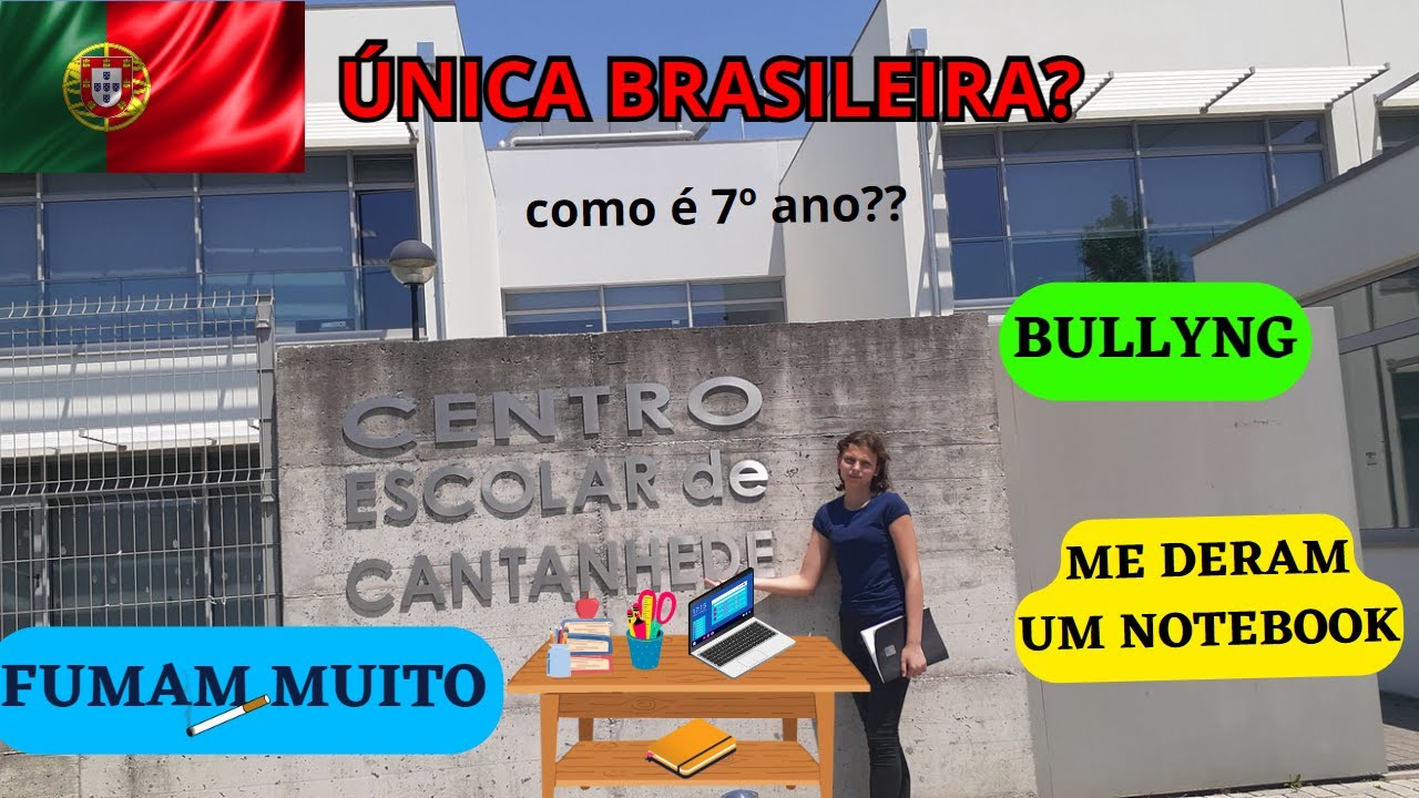 COMO SÃO AS ESCOLAS PÚBLICA EM PORTUGAL / ENSINO FUNDAMENTAL. #escolaemportugal #viveremportugal