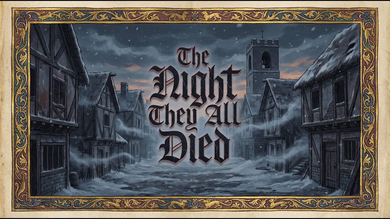 The Village That Died in One Night (True Black Death Story)