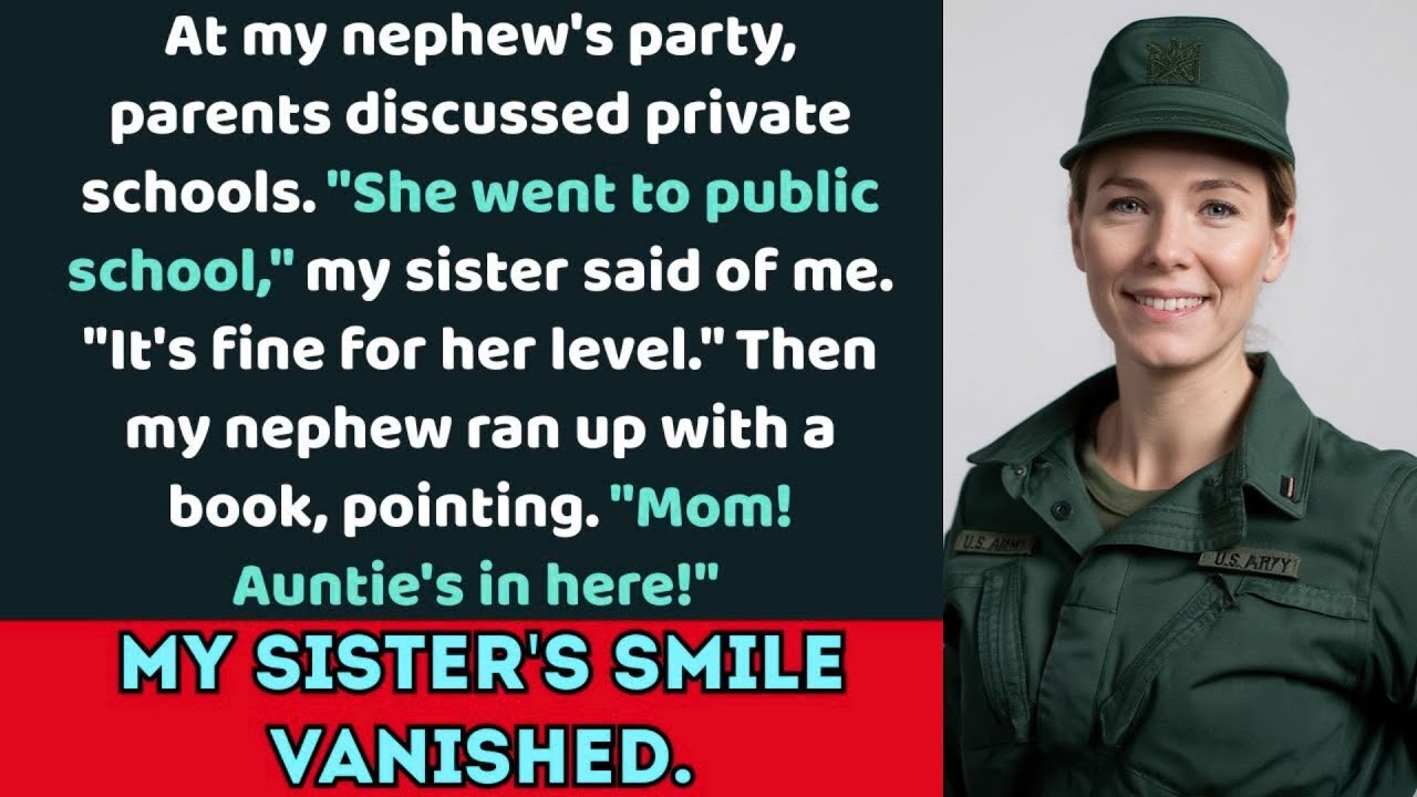 My Sister Told Everyone I Failed in Life — Then Her 8-Year-Old Exposed the Truth