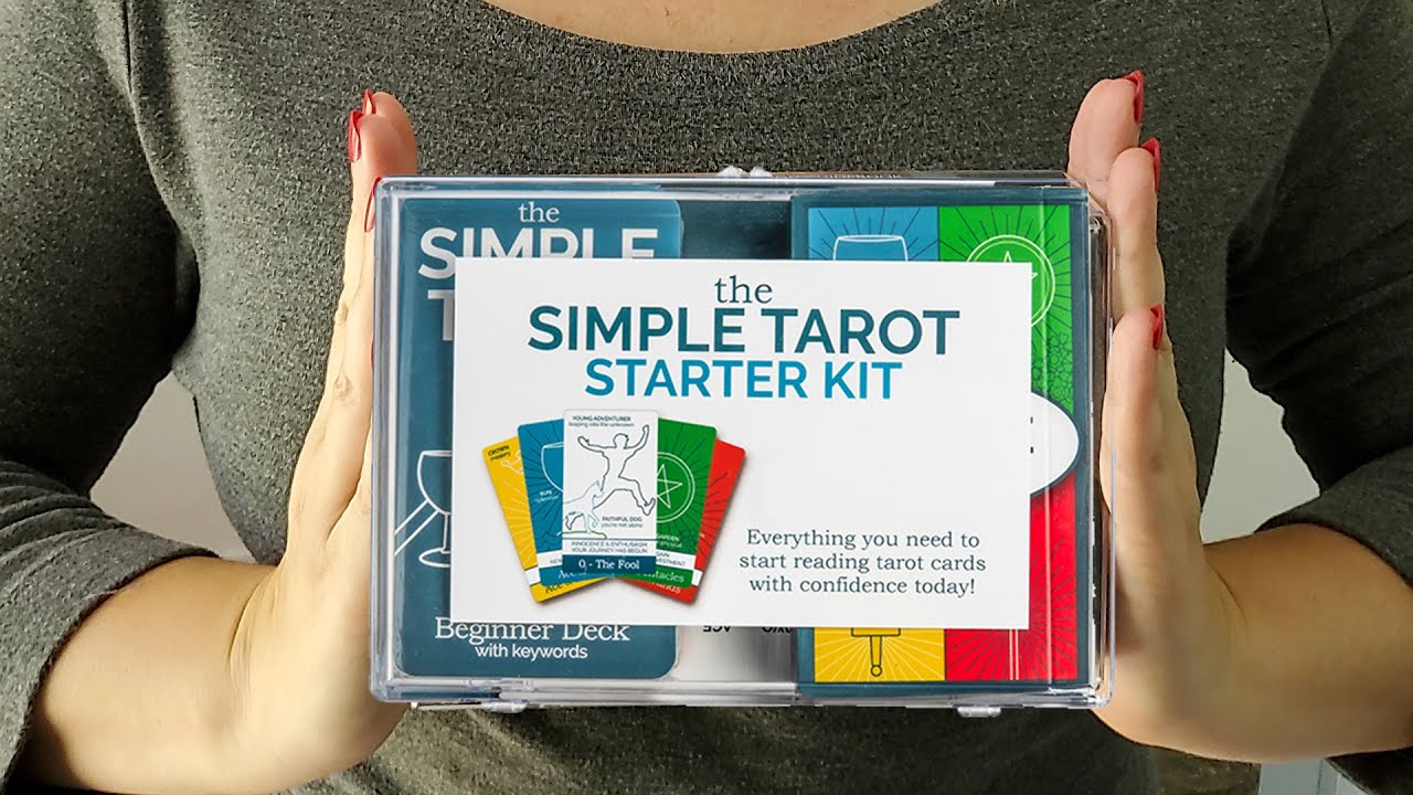Simple Tarot Deck Starter Kit - the best tarot deck for beginners