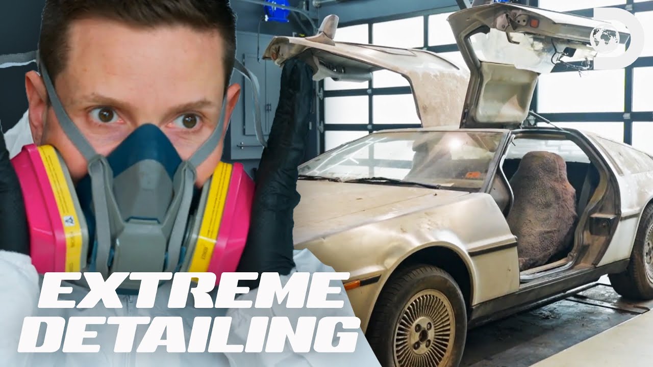 Dusty, Rusty DeLorean's Transformation | Extreme Detailing | Discovery