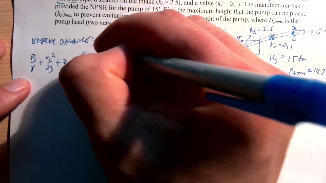 Pump Cavitation Analysis