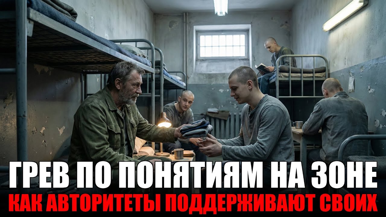 ГРЕВ ПО ПОНЯТИЯМ НА ЗОНЕ КАК АВТОРИТЕТЫ ПОДДЕРЖИВАЮТ СВОИХ