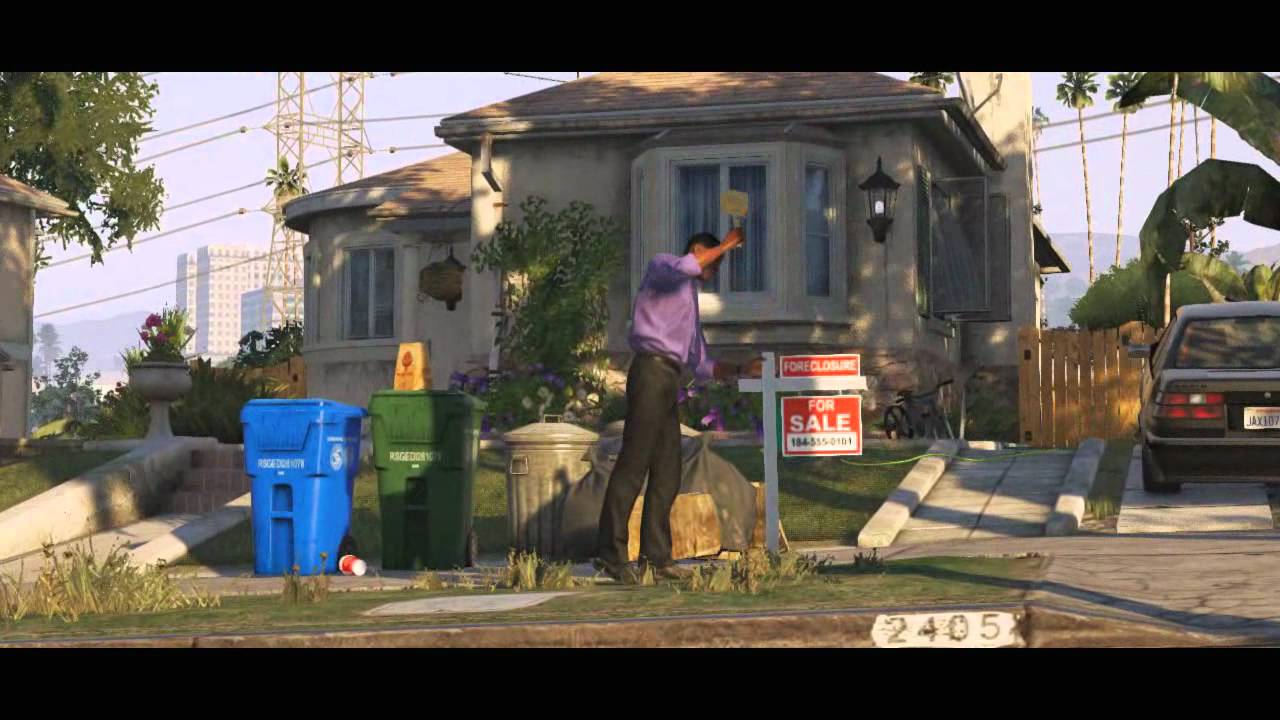 Grand Theft Auto V - first trailer
