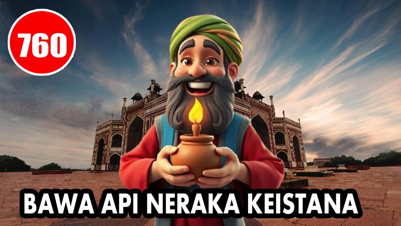 ISTANA GEMPAR !  ABU  NAWAS MEMBAWA API NERAKA KE ISTANA - HUMOR SUFI