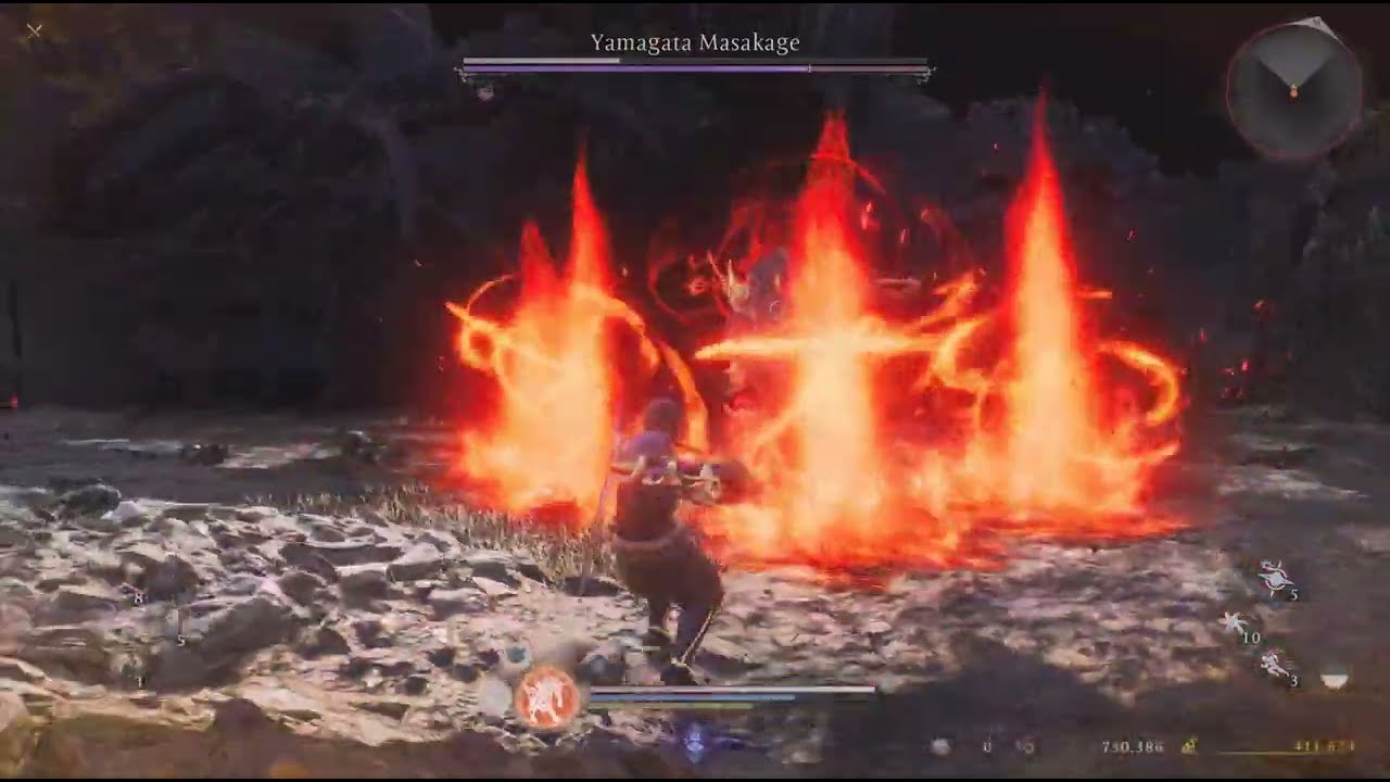 Nioh 3 aggressive combos and boss fights