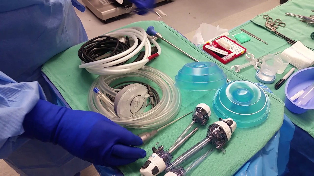 BASIC SET UP: LAP CHOLECYSTECTOMY