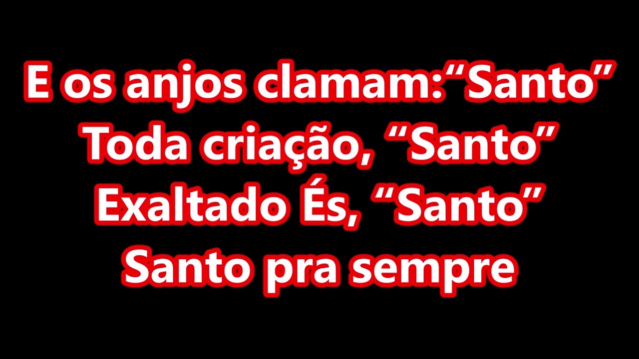 Santo pra sempre playback legendado Klebson Kollins