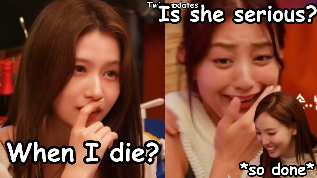 twice sana last will shocked her members ft. tzuyu wanting a compliment