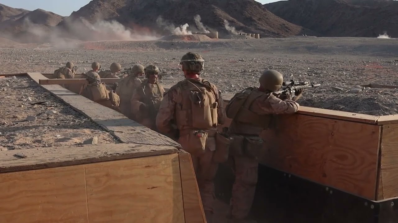 Platoon Attacks with U.S. Marines of 2nd Battalion, 8th Marine Regiment