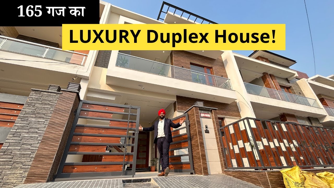 LUXURY 165 GAJ Double Storey House For SALE ! खूबसूरत Kothi in Greater Mohali