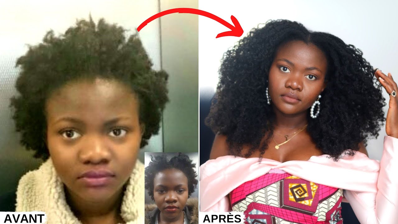 3 NIVEAUX DE TWIST-OUT sur CHEVEUX 4C