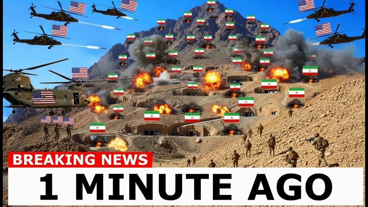 US Army Rangers STORM Iranian Secret Mountain Weapons Facility (Fictional Scenario)