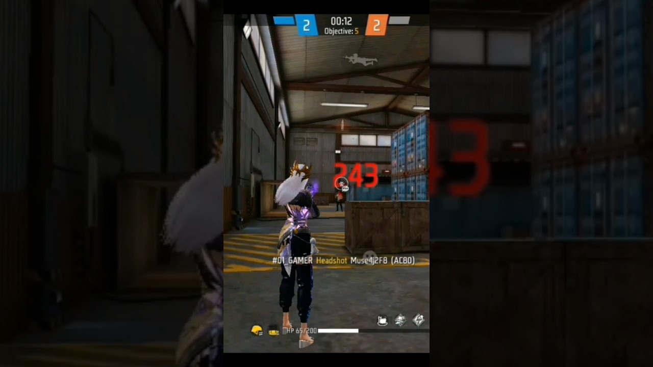 ONE TAB HEADSHOT #shorts #ff