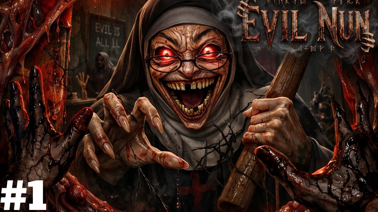 Evil Nun Maze Challenge 😱 Sister Madeline Is Extremely Angry | Funny Hindi Gameplay #horror