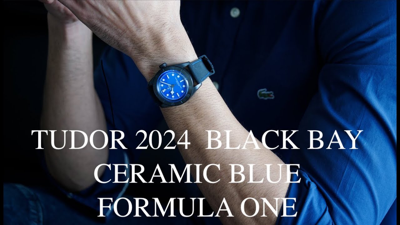 [4K] The ALL-NEW 2024 Tudor Black Bay Ceramic BLUE Formula 1 Hands-On Review  | Calibre24.com
