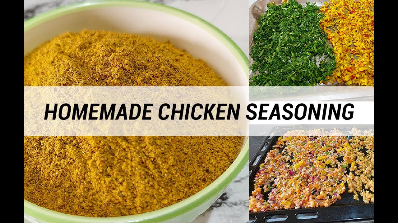how to make MAGGI CHICKEN SEASONING at home. NO MSG. #nomsg #maggirecipe #seasoning