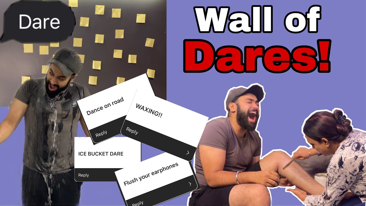 WALL OF DARES 😱 | extreme challenge | Itsmegagan